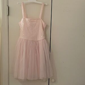 Abercrombie Kids Pink Sequin Dress